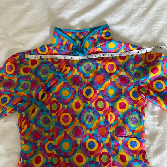 Handmade midi qipao/cheongsam dress XS - Picture 10 of 16